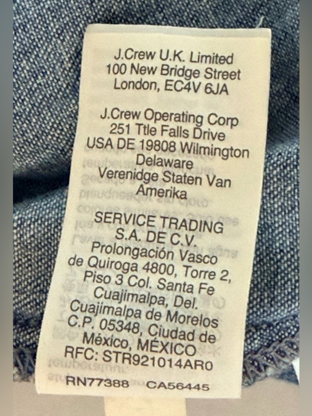 Madewell Strappy Blue Denim Apron Cross-Back Button-Down Midi Dress Size 4T - Picture 13 of 13